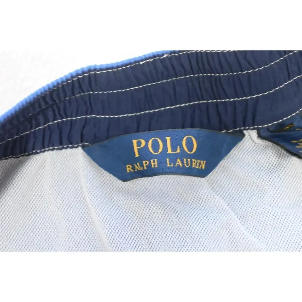 Polo Ralph Lauren Big Pony Swim‎ Trunks Cargo Shorts Water Beach Mens Sz Medium